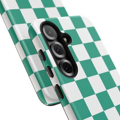 Checkerboard Phone Case | Samsung Galaxy S25, S25 Plus, S24, S24 Plus, S24 Ultra, S23 S22, S22 Plus S21 Ultra, S21 FE, S20+ Tough Cases