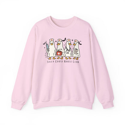 Funny Nurse Crewneck Sweatshirt for Medical Professionals, Cozy Gift for Healthcare Workers, Casual Wear, Unique Nursing Apparel