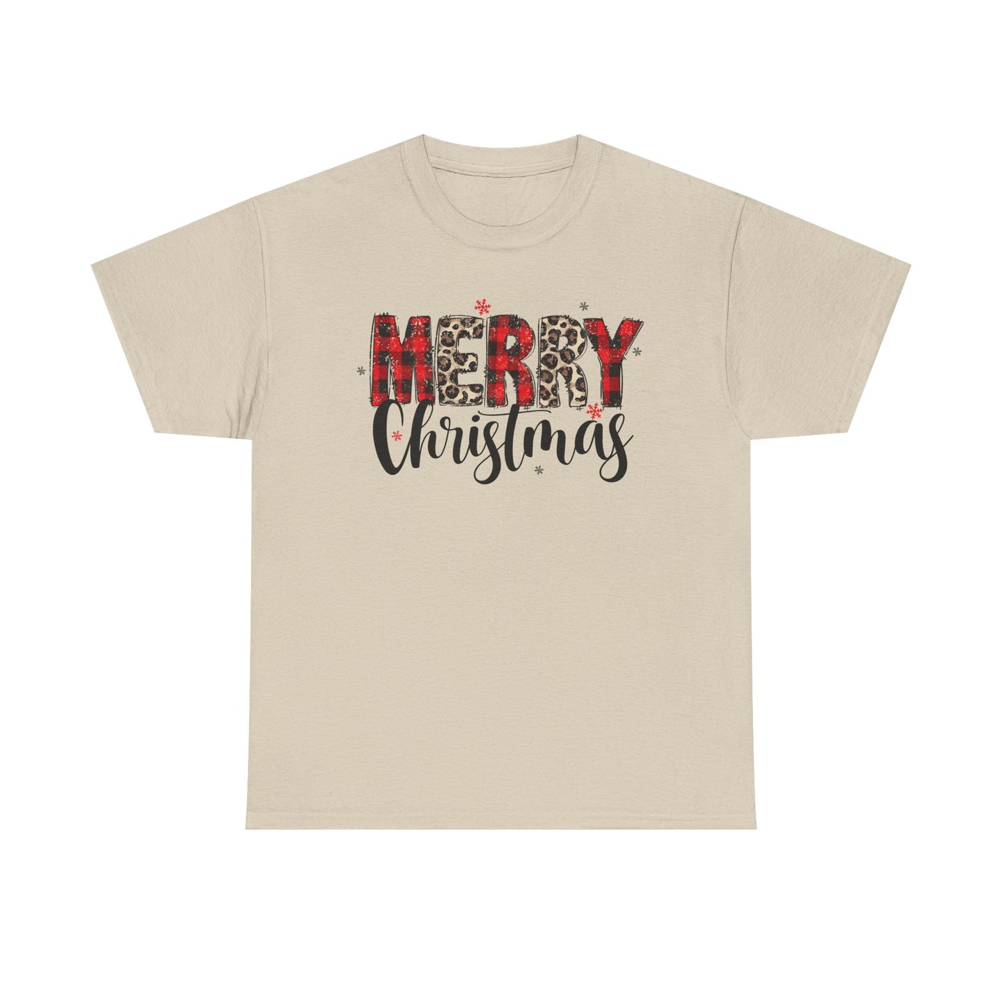 Festive Merry Christmas T-Shirt, Holiday Gift, Unisex Cotton Tee, Xmas Apparel, Winter Celebration Shirt, Casual Christmas Wear