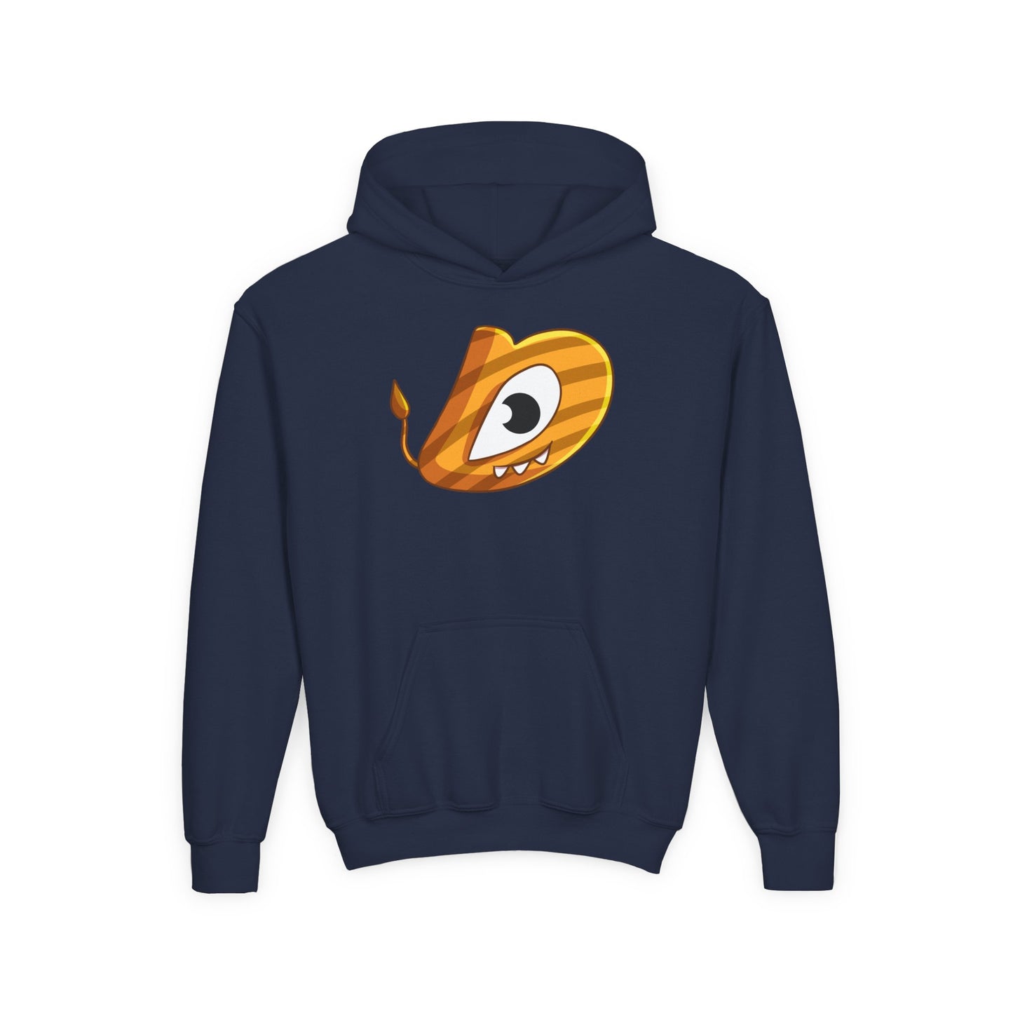 Whimsical Youth Hoodie with Playful Design, Cute Sweatshirt for Kids, Fun Gift for Birthdays, Cozy Winter Wear, Cartoon Style