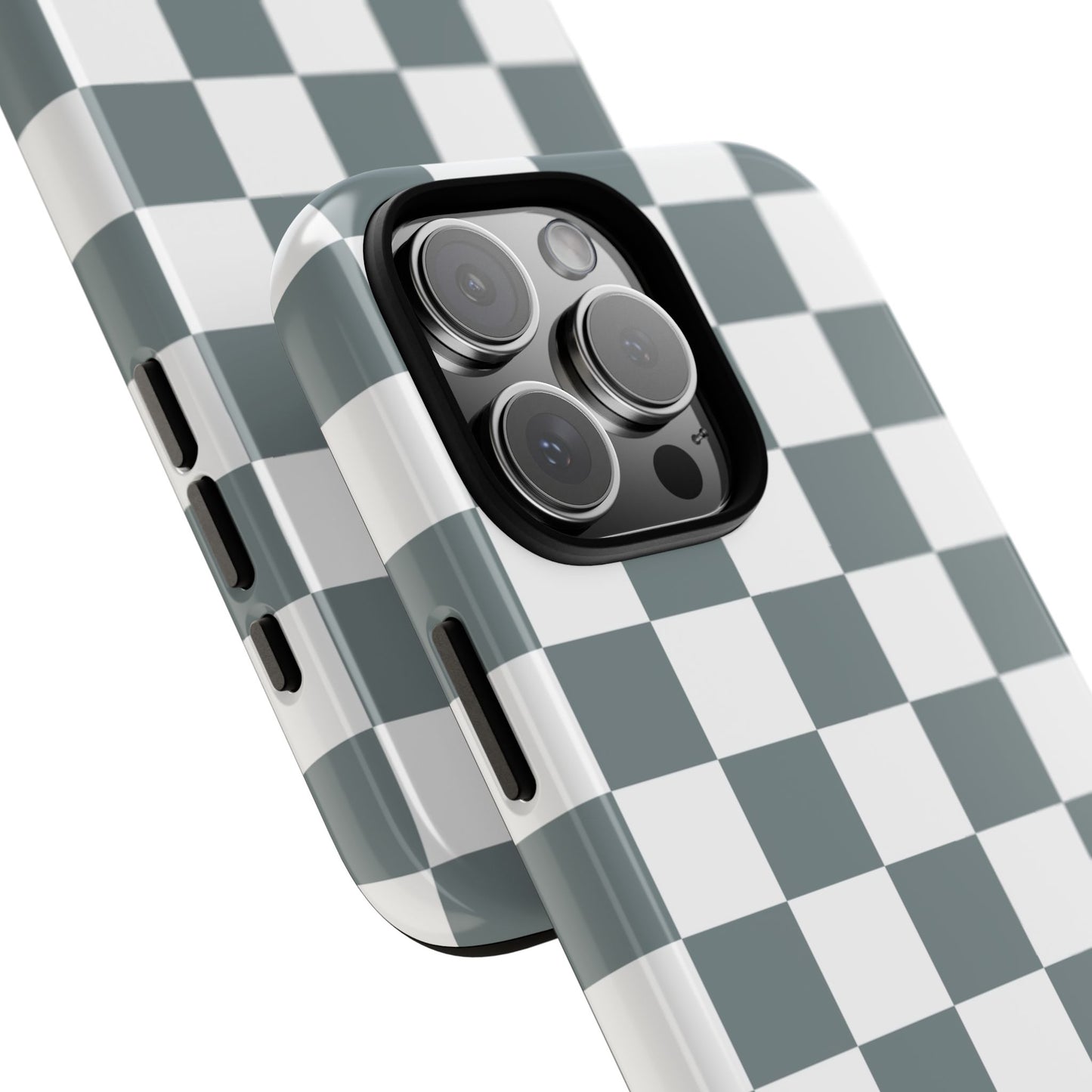 Stylish Checkerboard Phone Case, Durable Phone Cover, Unique Gift, iPhone 17 Pro, 17, 17 Air, 16, 15, 14, 13, 12, 11, X, XR, XS MAX