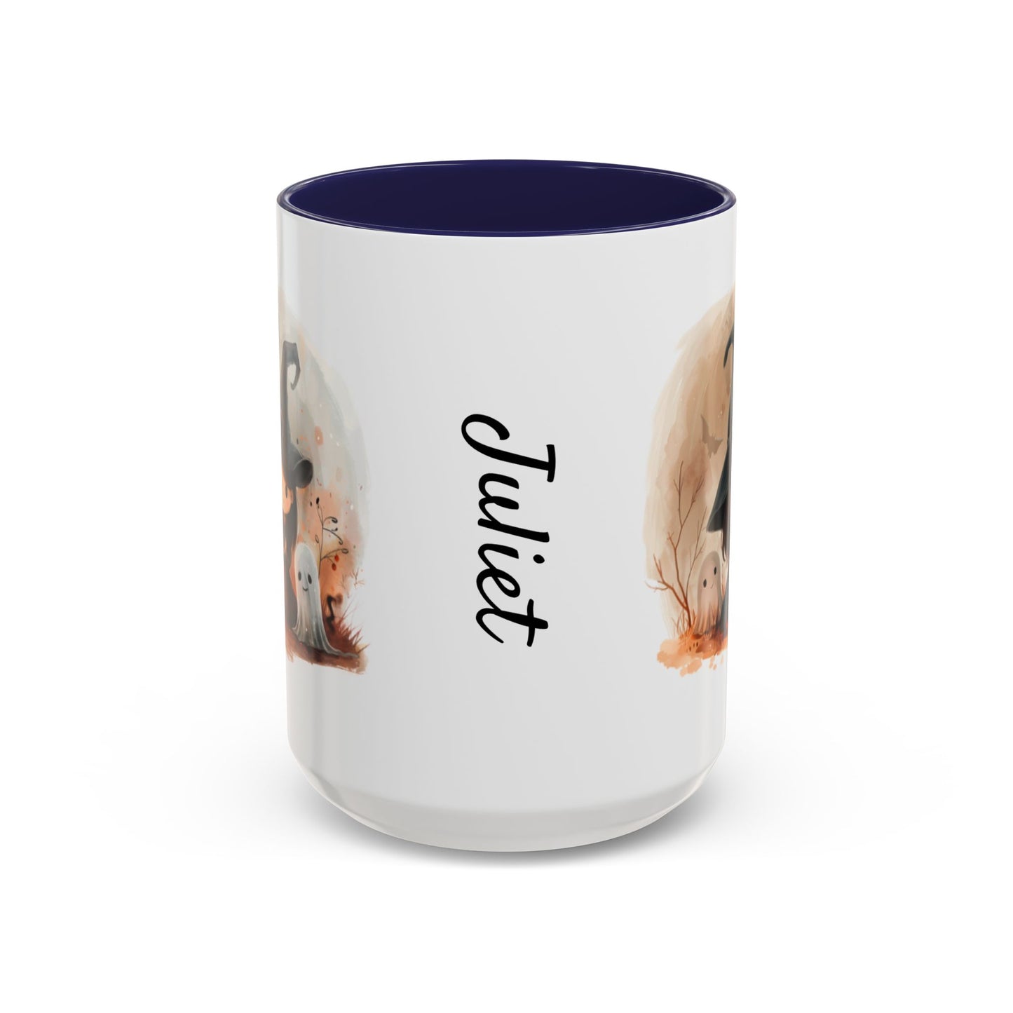 Personalized Witch Coffee Mug, Personalized Halloween Mug, Cute Witch Gift, Fall Decor, Coffee Cup for Kids
