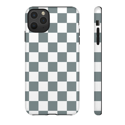 Stylish Checkerboard Phone Case, Durable Phone Cover, Unique Gift, iPhone 17 Pro, 17, 17 Air, 16, 15, 14, 13, 12, 11, X, XR, XS MAX