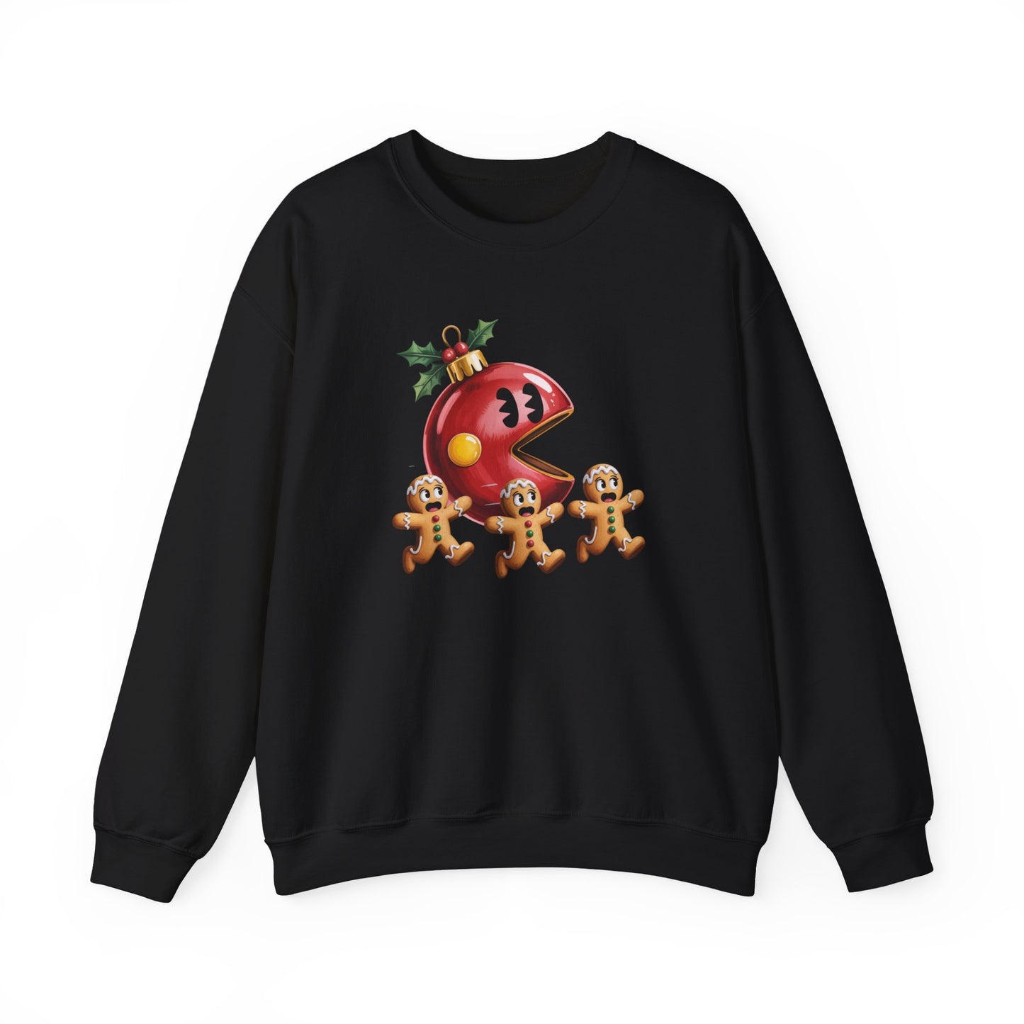 Festive Crewneck Sweatshirt, Christmas Gift, Holiday Apparel, Cozy Winter Wear, Casual Sweater, Fun Graphic Sweatshirt