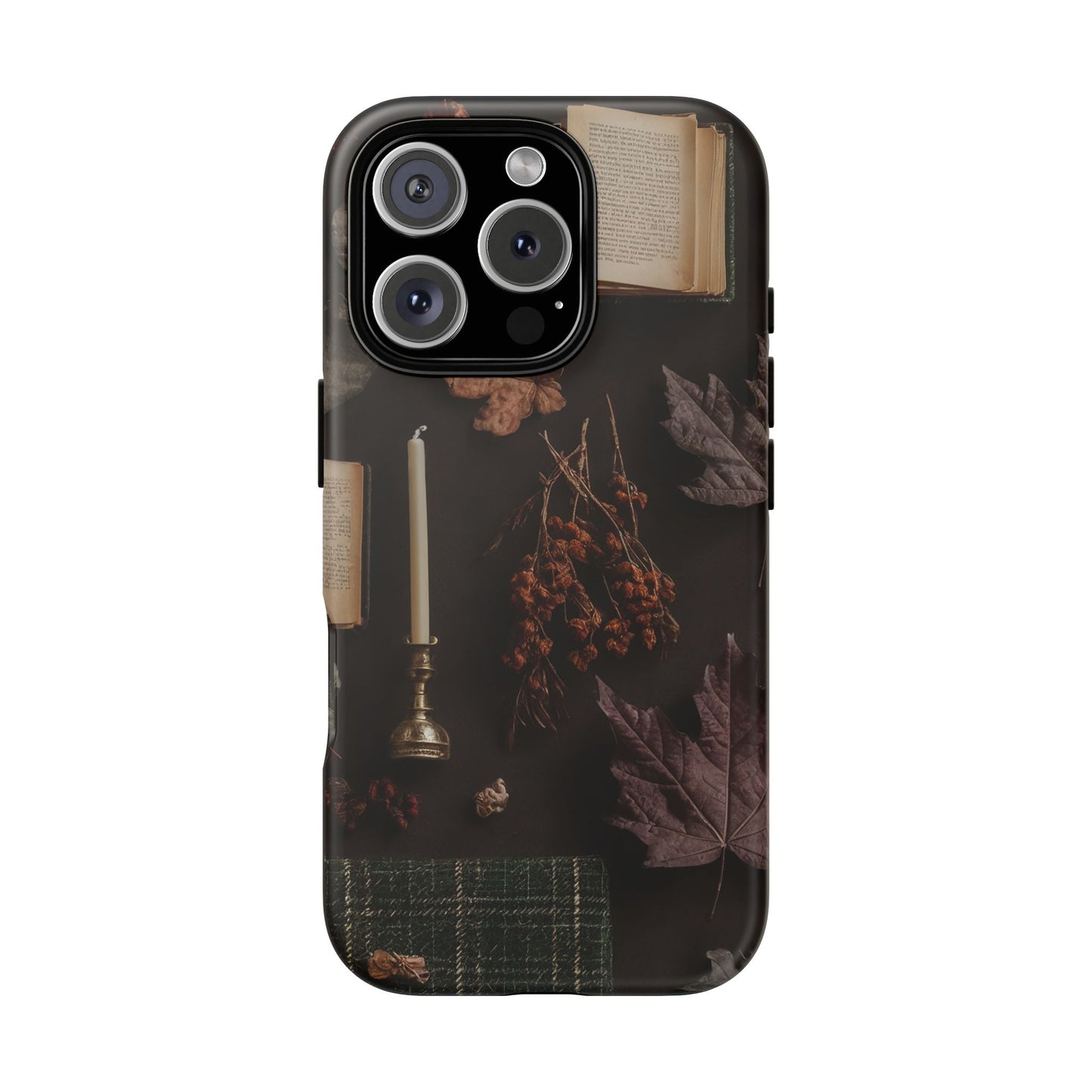 Floral Nature Phone Case, Tough Phone Case for Fall Decor, Phone Case for iPhone and Samsung, Stylish Protective Cover for iPhone