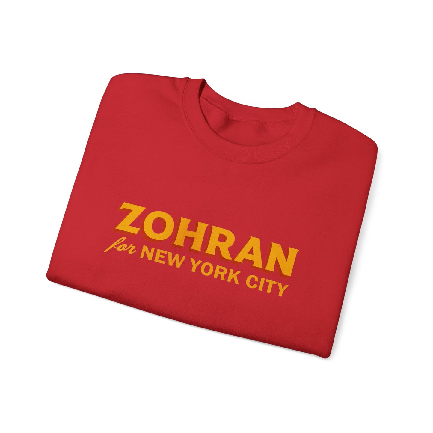 Zohran for New York City Sweatshirt, Vintage NYC Crewneck, Political Graphic Pullover, City Pride Gift | Urban Streetwear