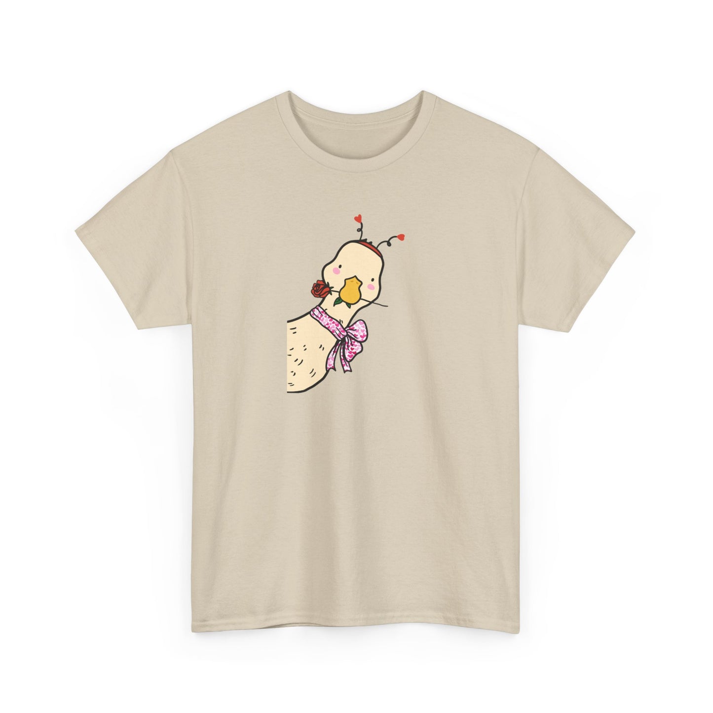 Cute Duck Shirt Kawaii Ducky Tee | Bow Duck T-Shirt | Cute Animal Top | Aesthetic Graphic Tee | Gift for Women Girls Teens
