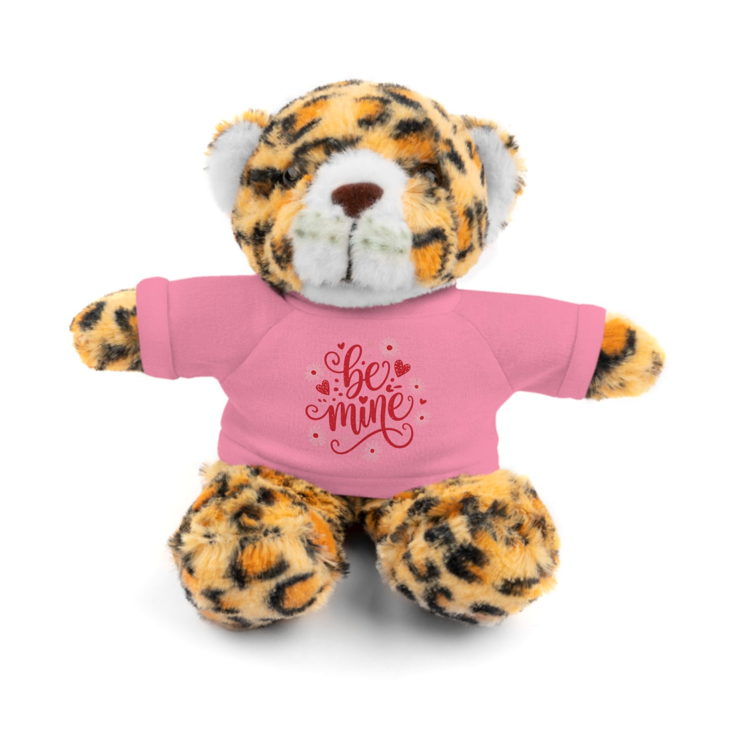 Be Mine Teddy Bear Plush, Valentine's Stuffed Animal with Shirt, Cute Plush Gift for Kids or Couples, Anniversary Love Toy