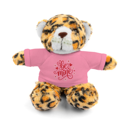 Be Mine Teddy Bear Plush, Valentine's Stuffed Animal with Shirt, Cute Plush Gift for Kids or Couples, Anniversary Love Toy