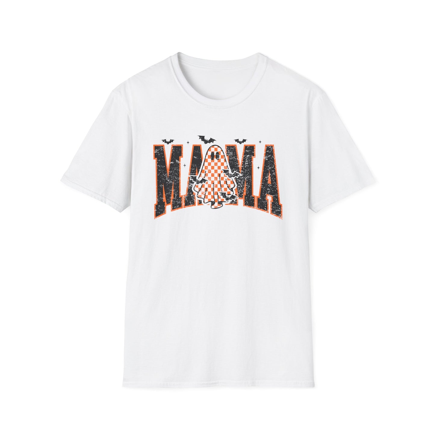 Mama Ghost Graphic T-Shirt, Halloween T-Shirt, Halloween Shirt, Casual Wear, Gift for Mom, Cute Tee for Fall