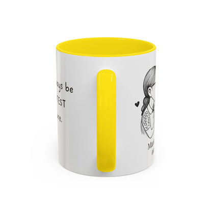 You're My Greatest Adventure Coffee Cup, Custom Line Drawing Couple Mug, Anniversary Gift For Husband Wife, Engagement Gift, Valentine's Day