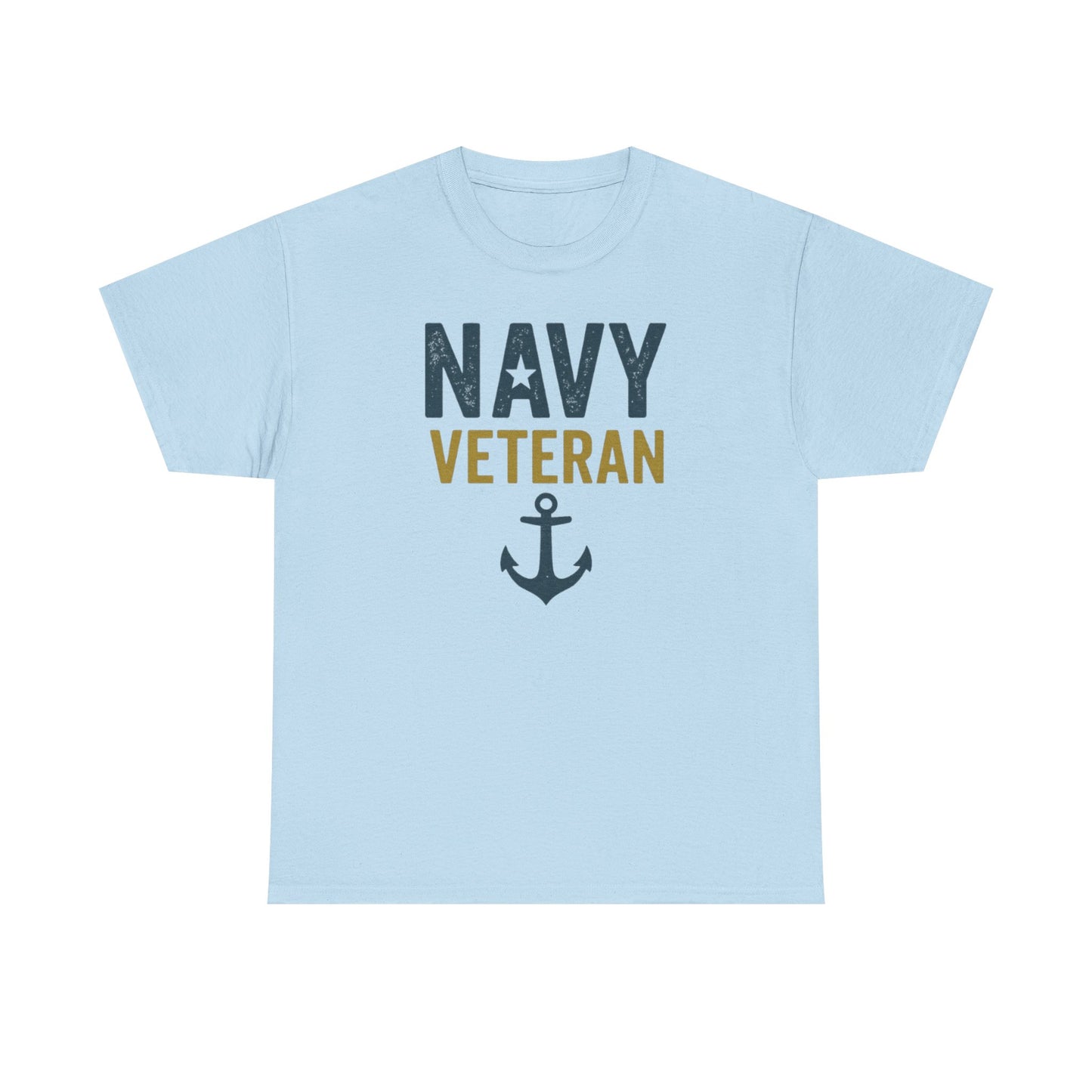 Navy Veteran Shirt | Military Pride Tee with Anchor | US Navy Gift for Men & Women | Veteran Appreciation T-Shirt | Patriotic Tee