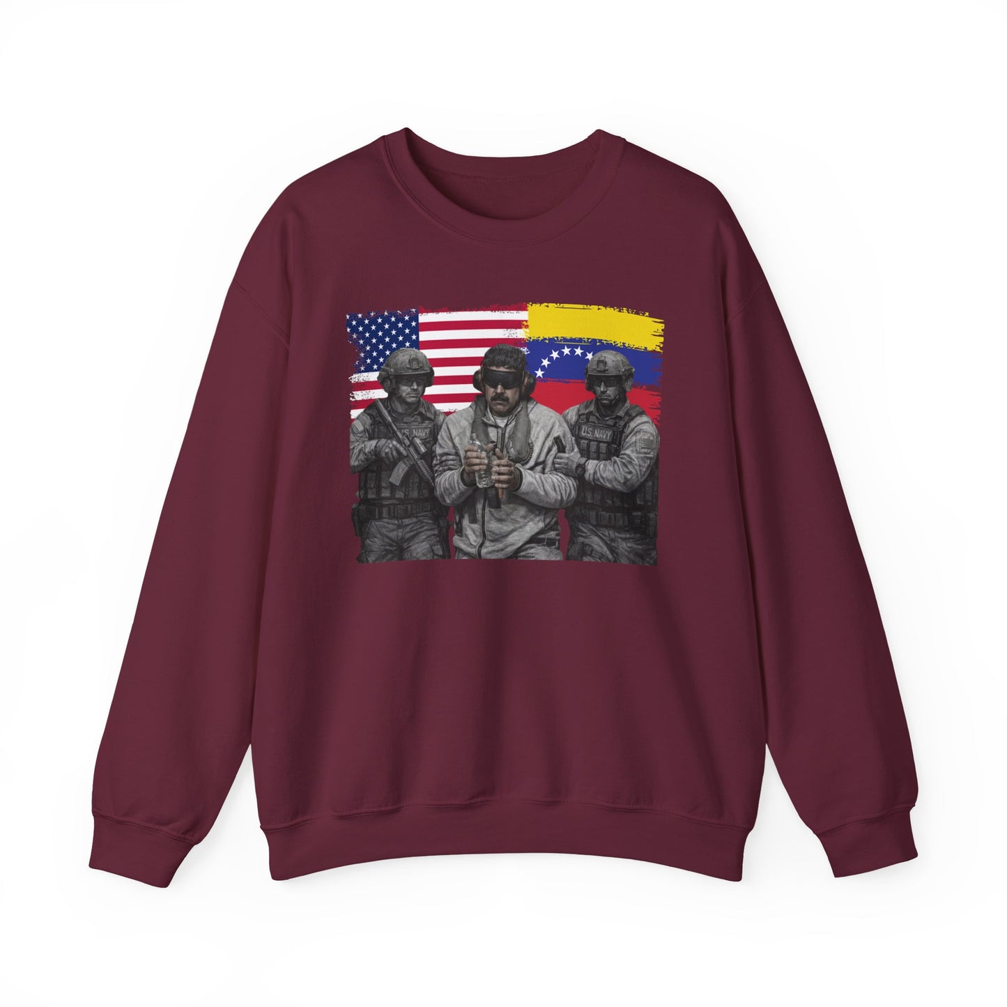 Venezuela Freedom Graphic T-Shirt | Political Art Design Shirt, Statement Streetwear Tee, Unisex Cotton Apparel, No War, Peace in Venezuela