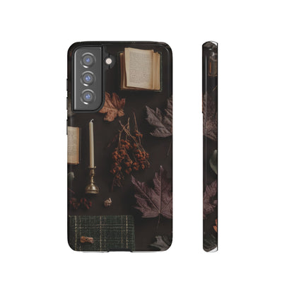 Floral Nature Phone Case, Tough Phone Case for Fall Decor, Phone Case for iPhone and Samsung, Stylish Protective Cover for iPhone