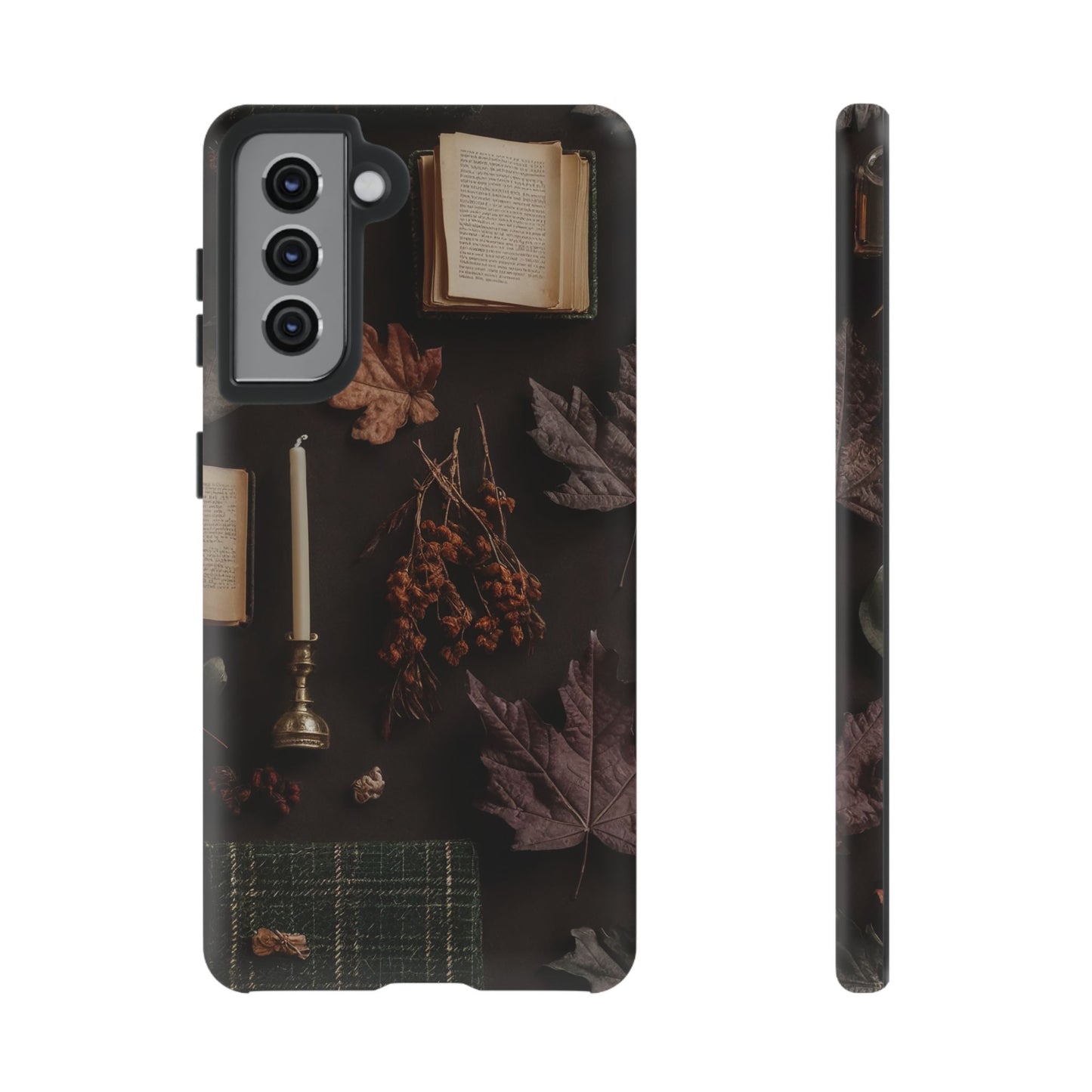 Floral Nature Phone Case, Tough Phone Case for Fall Decor, Phone Case for iPhone and Samsung, Stylish Protective Cover for iPhone
