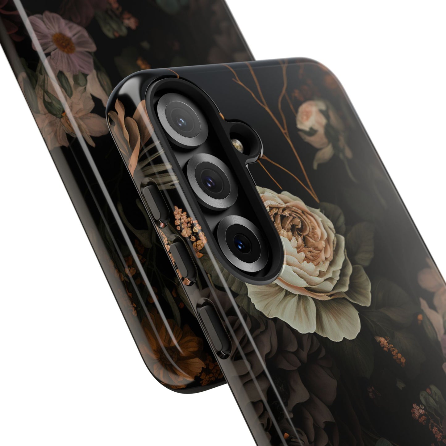 Floral Phone Case For iPhone And Samsung, Tough Cases, Flower Design, Stylish Protection, Gift for Her, Nature Lovers Accessory, Floral Gift