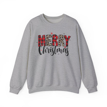 Merry Christmas Crewneck Sweatshirt - Cozy Holiday Apparel, Unisex Winter Wear, Perfect Gift for Christmas Celebrations, Festive Style