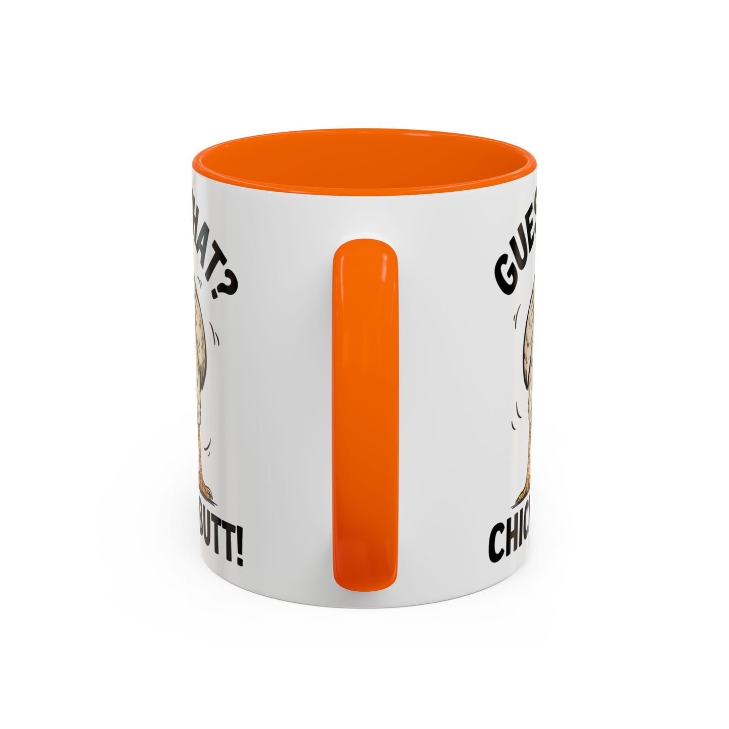 Funny Chicken Mug, Guess What? Chicken Butt! Coffee Mug, Farm Humor Mug, Rooster Joke Cup, Gift for Chicken Lovers, Gag Gift Mug