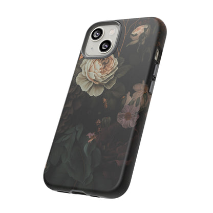 Floral Phone Case For iPhone And Samsung, Tough Cases, Flower Design, Stylish Protection, Gift for Her, Nature Lovers Accessory, Floral Gift