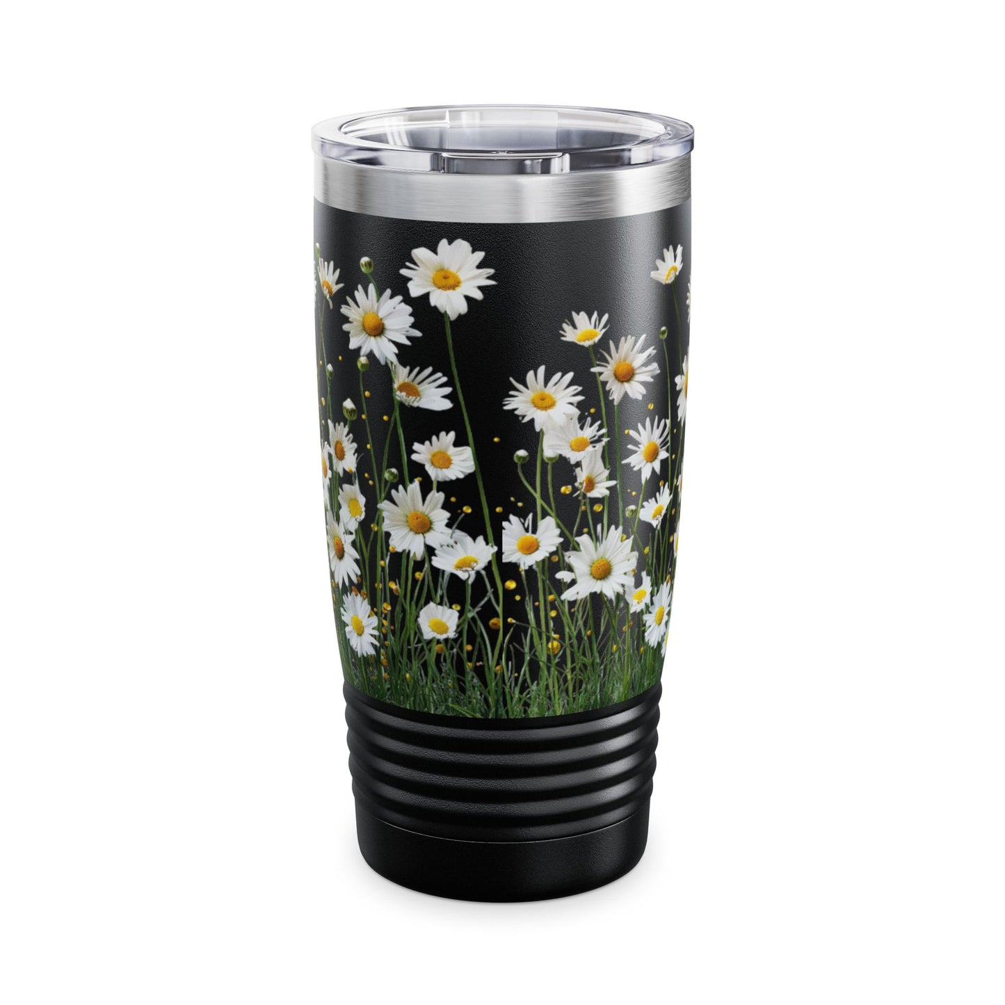 Daisy Floral Tumbler, Travel Mug for Nature Lovers, Eco-friendly Drinkware, Summer Vibes, Gift for Her, Outdoor Adventure