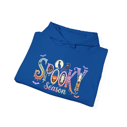 Spooky Season Hooded Sweatshirt, Halloween Hoodie, Fall Fashion, Unisex Sweatshirt Hoodie, Cozy Gift for Autumn, Trendy Casual Wear