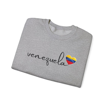 Venezuela Shirt with Heart Flag Design, Cute Minimalist Venezuela Shirt, Country Pride Travel Shirt, South America Gift Idea for Her