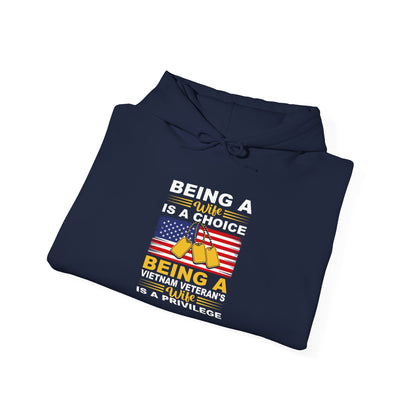 Vietnam Veterans Pride Sweatshirt Hoodie, Military Appreciation, Veteran's Day Gift, Casual Wear, Comfortable & Stylish, Gift for Wife