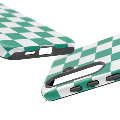 Checkerboard Phone Case | Samsung Galaxy S25, S25 Plus, S24, S24 Plus, S24 Ultra, S23 S22, S22 Plus S21 Ultra, S21 FE, S20+ Tough Cases
