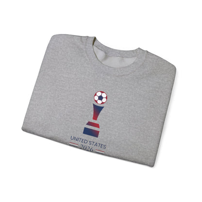 World Cup 2026 USA Fan Sweatshirt | Soccer Lover Graphic Sweatshirt | Football Championship SweatShirt | USA Soccer Fan Gift