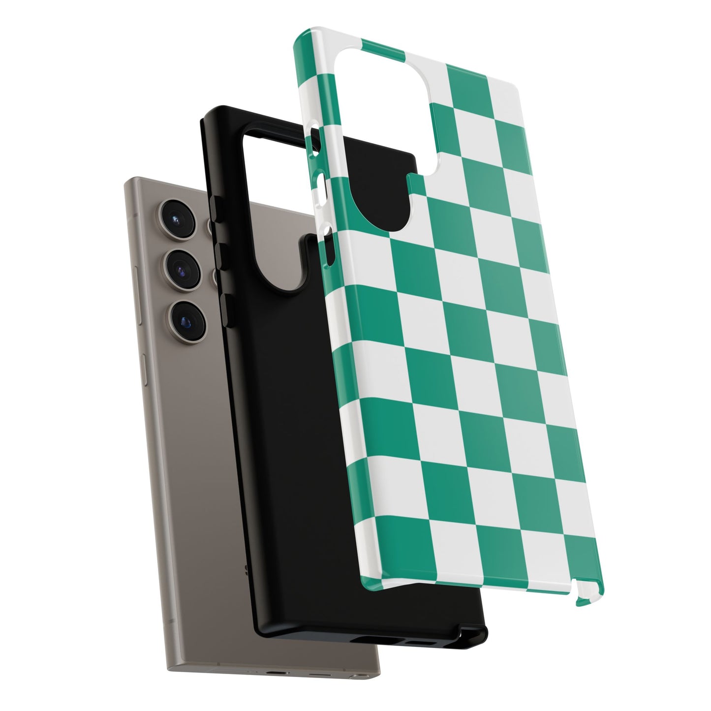 Checkerboard Phone Case | Samsung Galaxy S25, S25 Plus, S24, S24 Plus, S24 Ultra, S23 S22, S22 Plus S21 Ultra, S21 FE, S20+ Tough Cases