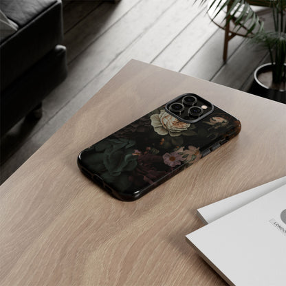 Floral Phone Case For iPhone And Samsung, Tough Cases, Flower Design, Stylish Protection, Gift for Her, Nature Lovers Accessory, Floral Gift