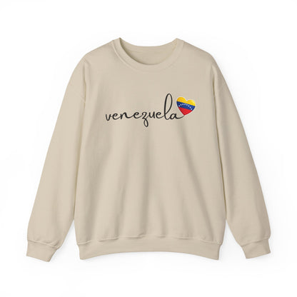 Venezuela Shirt with Heart Flag Design, Cute Minimalist Venezuela Shirt, Country Pride Travel Shirt, South America Gift Idea for Her