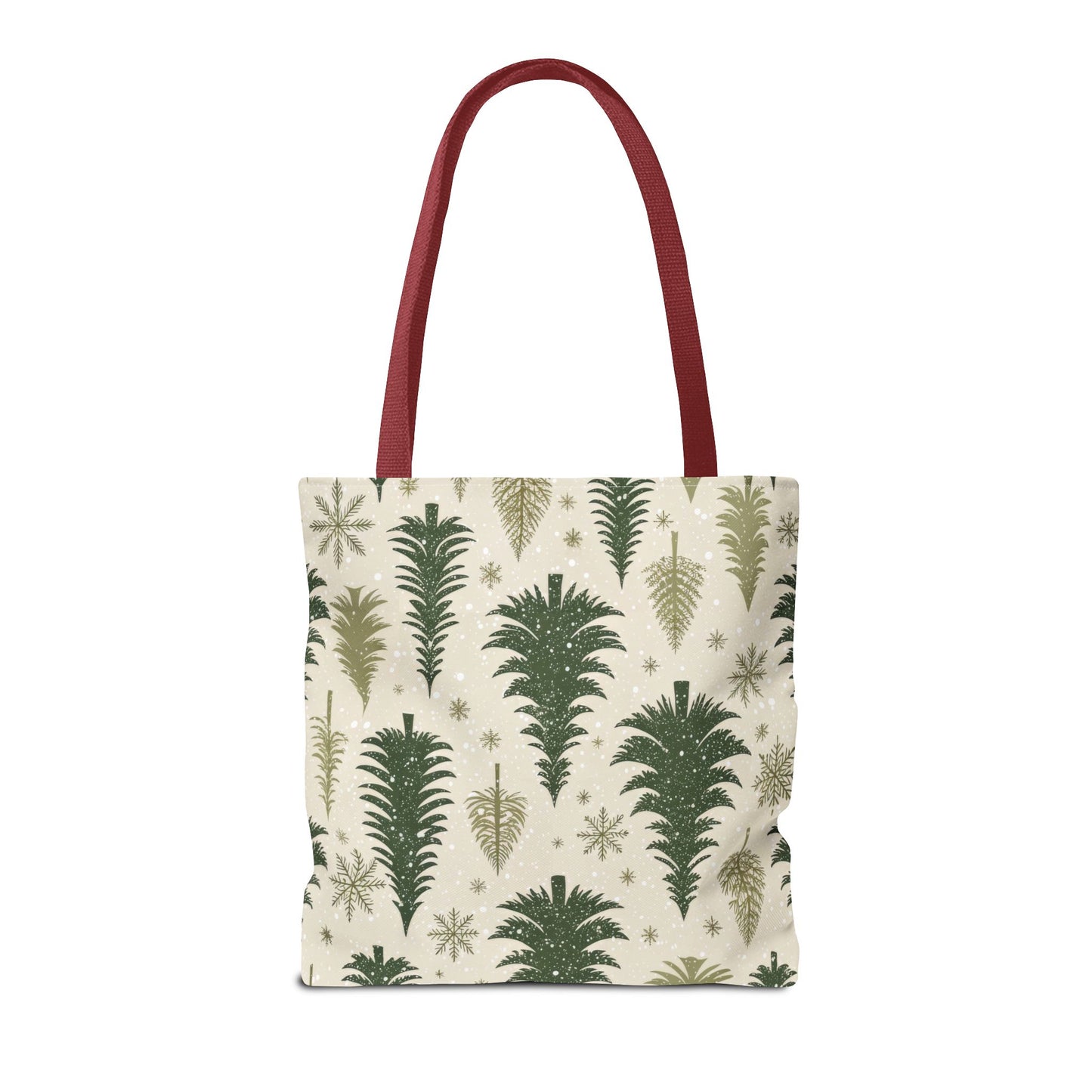 Holiday Pine Tree Tote Bag, Tote Bag, Christmas Tote Bag, Perfect Christmas Gift, Festive Green Design, Seasonal Accessories