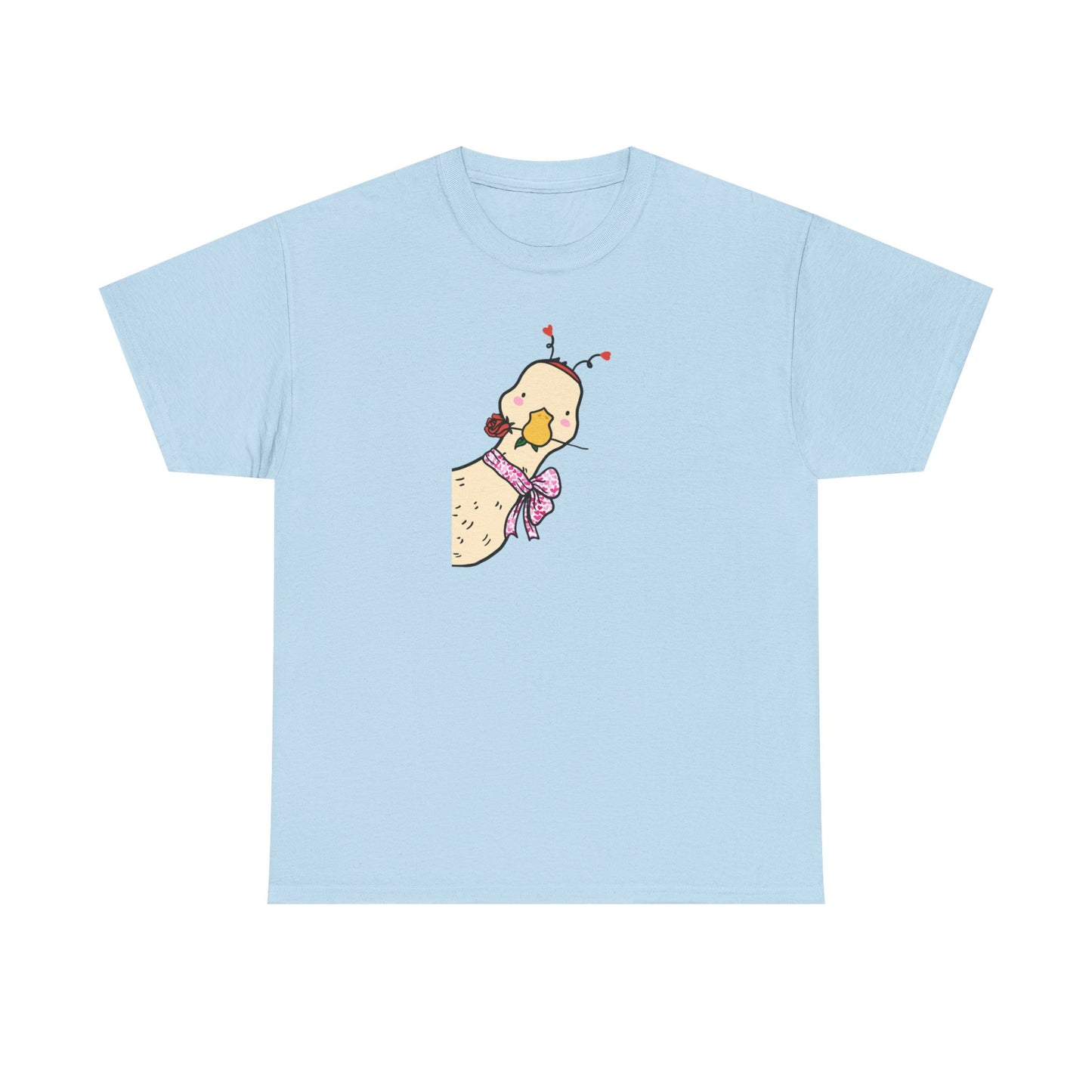 Cute Duck Shirt Kawaii Ducky Tee | Bow Duck T-Shirt | Cute Animal Top | Aesthetic Graphic Tee | Gift for Women Girls Teens