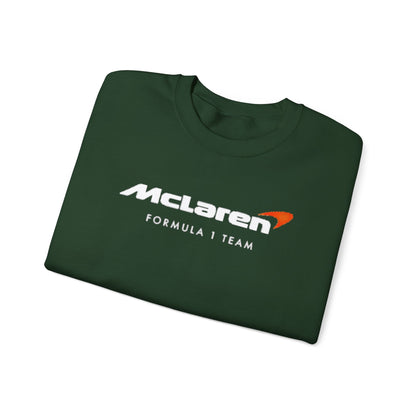 McLaren F1 Race Team Car Racing Sweatshirt | Motorsport Fan Shirt | F1 Inspired Racing Tee | Car Racing Crewneck Gift