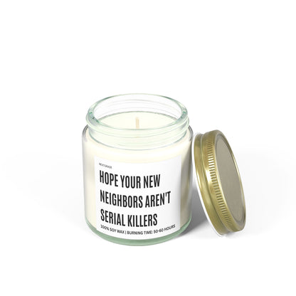 Funny Scented Candles, Gift for Home, Funny New Neighbor Candle, Unique Home Decoration, Soy Wax Candles