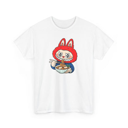 Labubu Ramen T-Shirt: Kawaii Japanese Anime Streetwear
