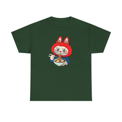 Labubu Ramen T-Shirt: Kawaii Japanese Anime Streetwear