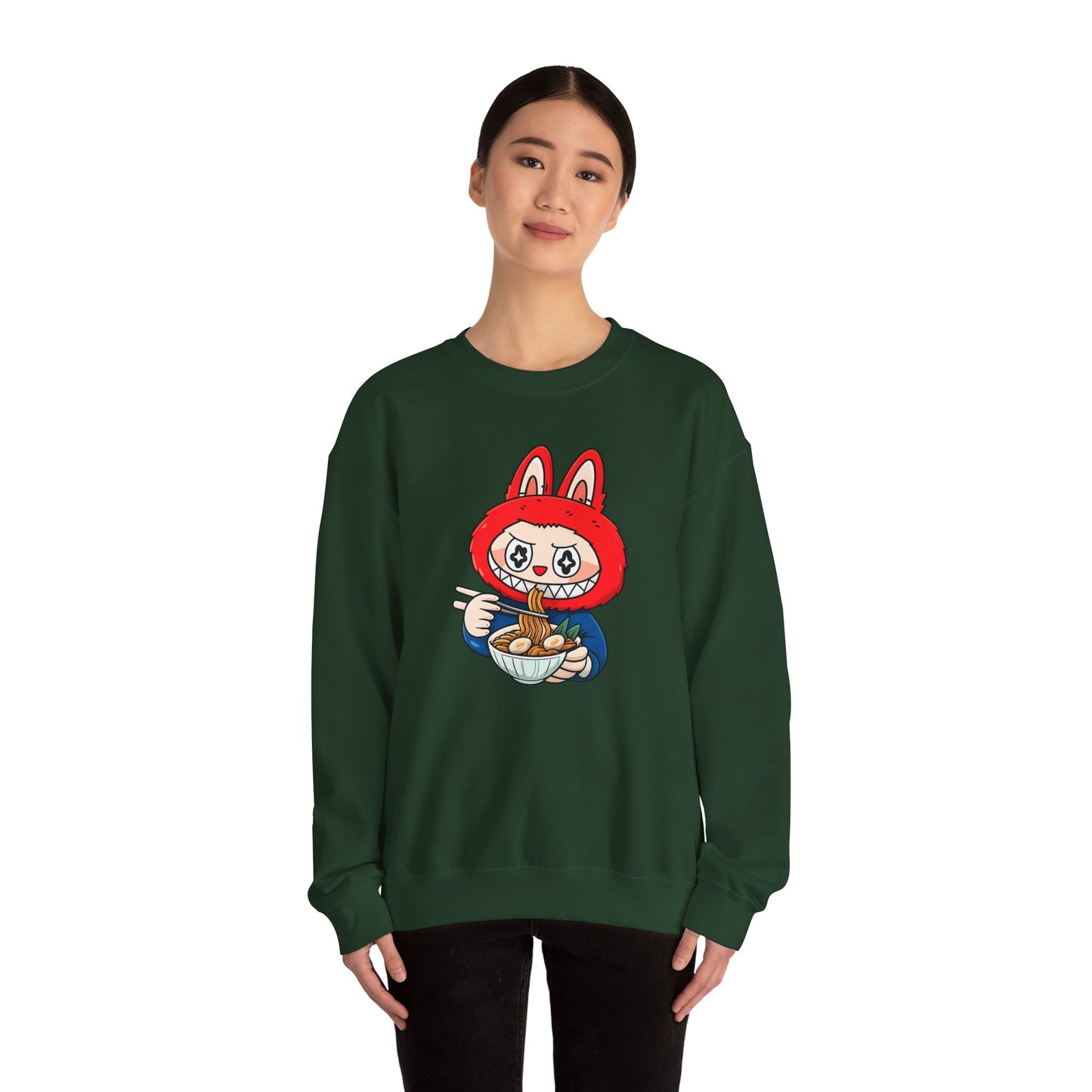 Labubu Ramen SweatShirt: Kawaii Japanese Anime Streetwear