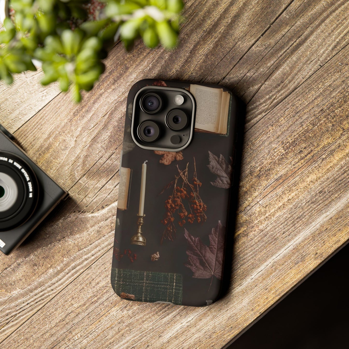 Floral Nature Phone Case, Tough Phone Case for Fall Decor, Phone Case for iPhone and Samsung, Stylish Protective Cover for iPhone