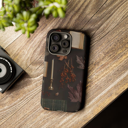 Floral Nature Phone Case, Tough Phone Case for Fall Decor, Phone Case for iPhone and Samsung, Stylish Protective Cover for iPhone