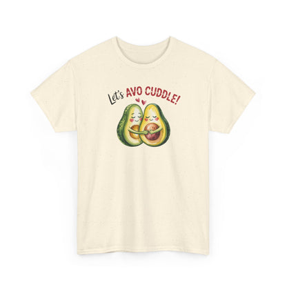 Let's Avo Cuddle Avocado Shirt | Cute Pun Food Lover Tee | Couples Matching Shirt | Anniversary Gift for Him Her | Funny Avocado Tee