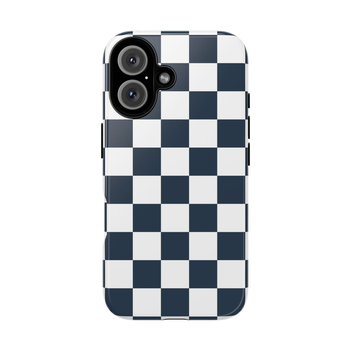 Checkered Pattern iPhone Case, iPhone Cover, Modern iPhone Accessory, Gift for Him, Trendy Mobile Protection