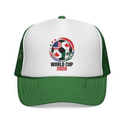 World Cup 2026 Trucker Hat, Soccer Ball Flag Cap, Adjustable Mesh Back Hat, Football Fan Gift, Match Day Accessory, Team Pride Baseball Cap