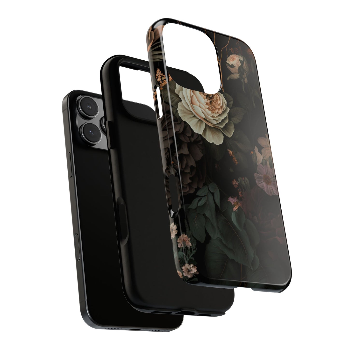 Floral Phone Case For iPhone And Samsung, Tough Cases, Flower Design, Stylish Protection, Gift for Her, Nature Lovers Accessory, Floral Gift