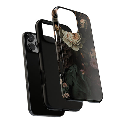 Floral Phone Case For iPhone And Samsung, Tough Cases, Flower Design, Stylish Protection, Gift for Her, Nature Lovers Accessory, Floral Gift