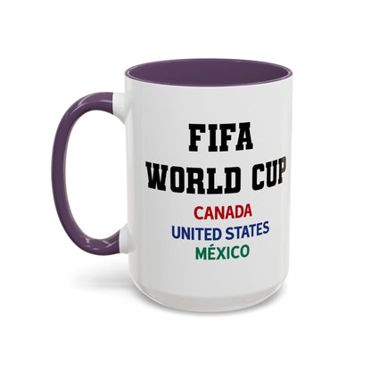 FIFA World Cup 2026 Mug, USA Canada Mexico Soccer Cup, Trophy Logo Coffee Mug, Football Fan Gift, Match Day Cup, Sports Lover Gift