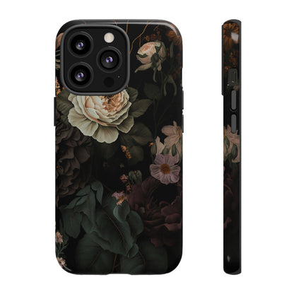 Floral Phone Case For iPhone And Samsung, Tough Cases, Flower Design, Stylish Protection, Gift for Her, Nature Lovers Accessory, Floral Gift