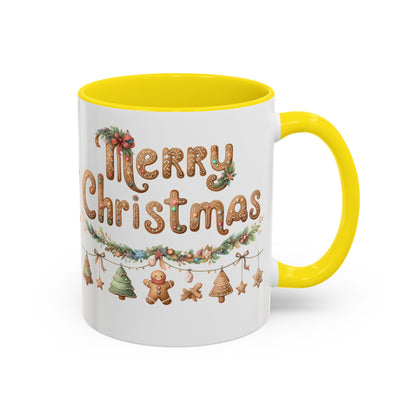 Personalized Christmas Cheer Coffee Mug, Holiday Gift, Festive Drinkware, Seasonal Decor, Cute Mug, Joyful Holiday Memento