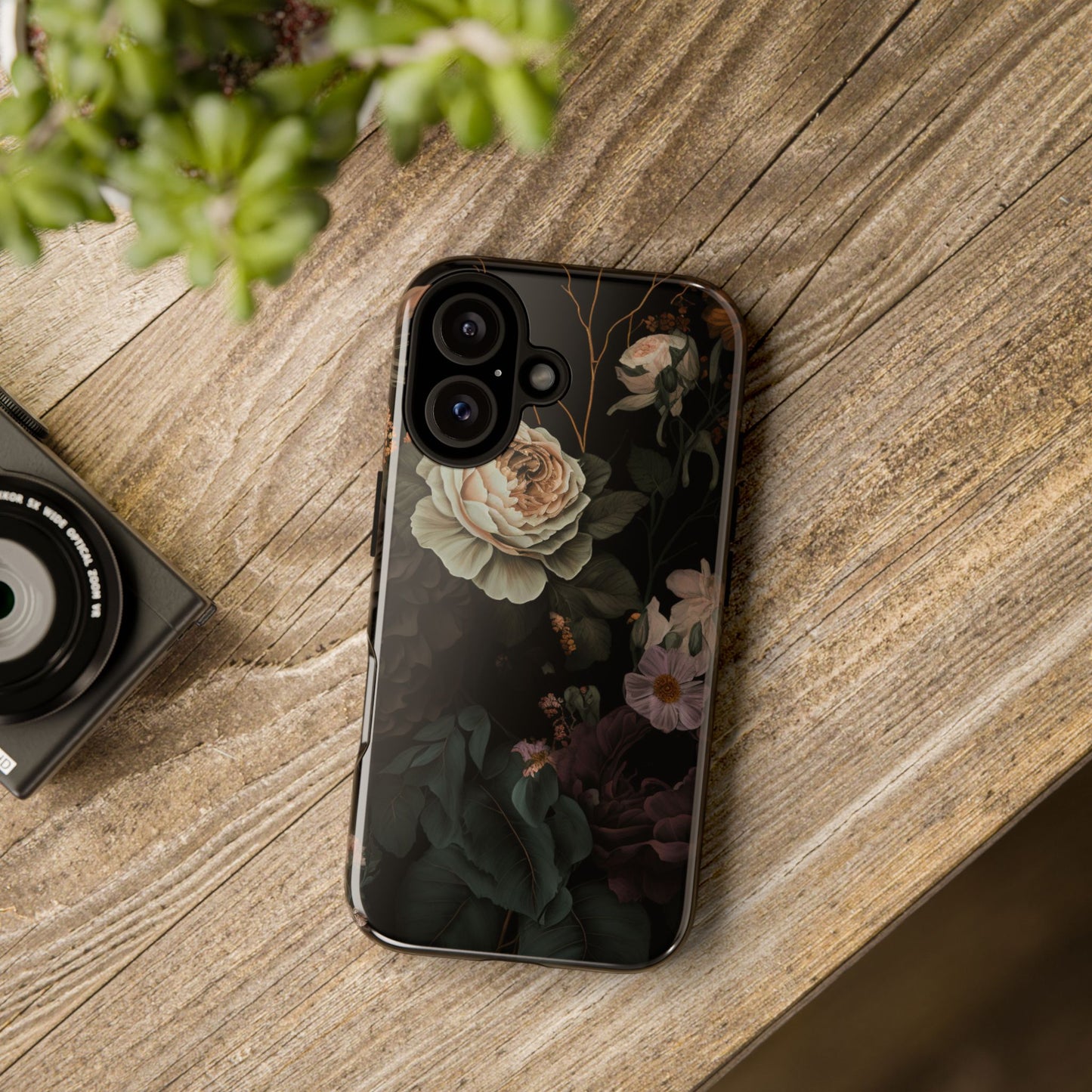 Floral Phone Case For iPhone And Samsung, Tough Cases, Flower Design, Stylish Protection, Gift for Her, Nature Lovers Accessory, Floral Gift